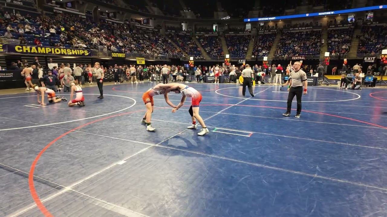 2026 Keystone State Championships Lucas Jones 132lb 14U Division.  Lucas Jones age 13