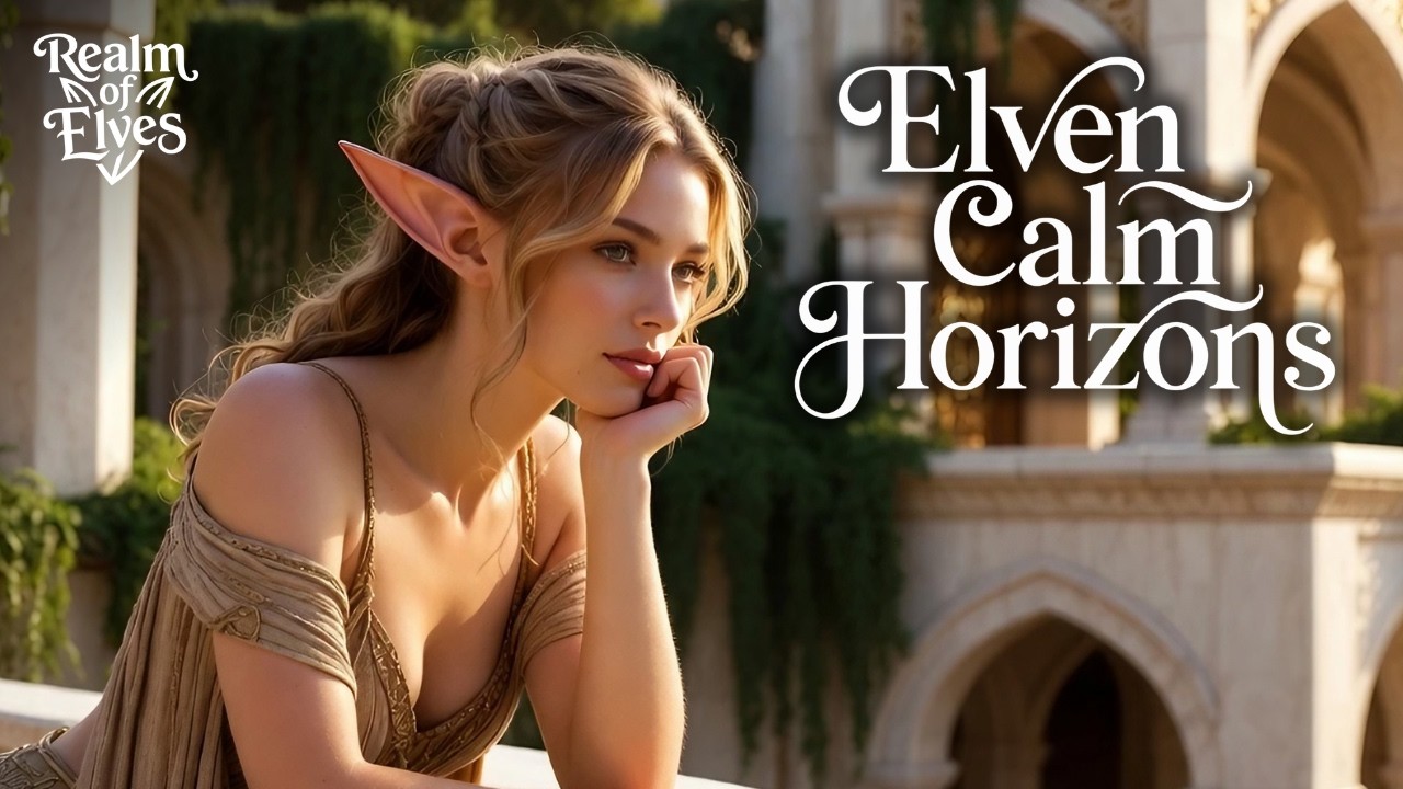 Elven Calm Horizons | 1 Hour Fantasy Instrumental Atmosphere for Focus & Study