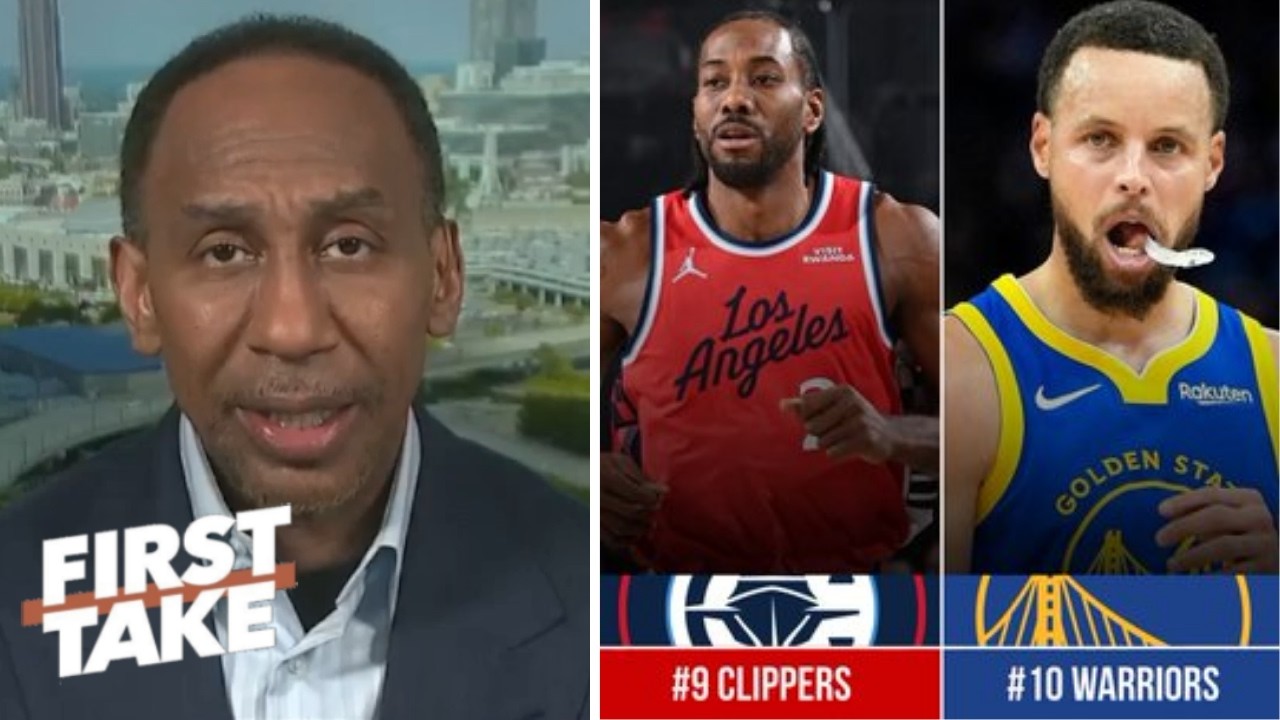 FIRST TAKE | Stephen A. bold-prediction for Warriors vs. Clippers: 