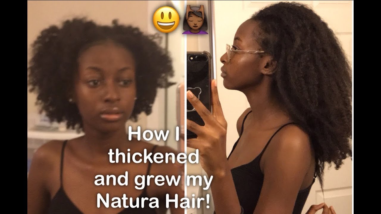 How I Grew my Natural Hair to my back!