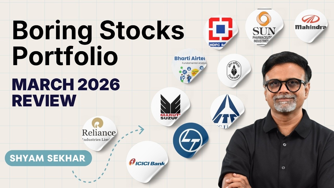 Boring Stocks Portfolio Review - March 2026 | Shyam Sekhar