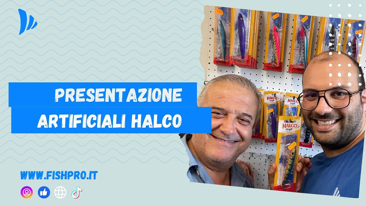 Artificiali Halco Sorcerer & Laser Pro: Presentazione con Michele Prezioso e AZ Trading