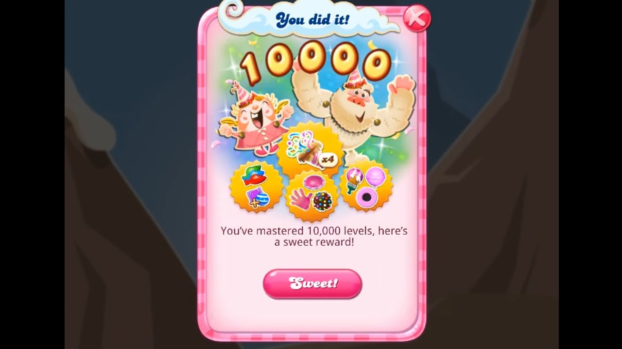 Candy Crush Saga Level 10000 - NO BOOSTERS | SKILLGAMING ✔️