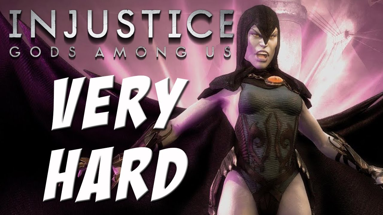 Injustice: Gods among us - Raven - Classic battles on Very Hard - NO MATCHES LOST!