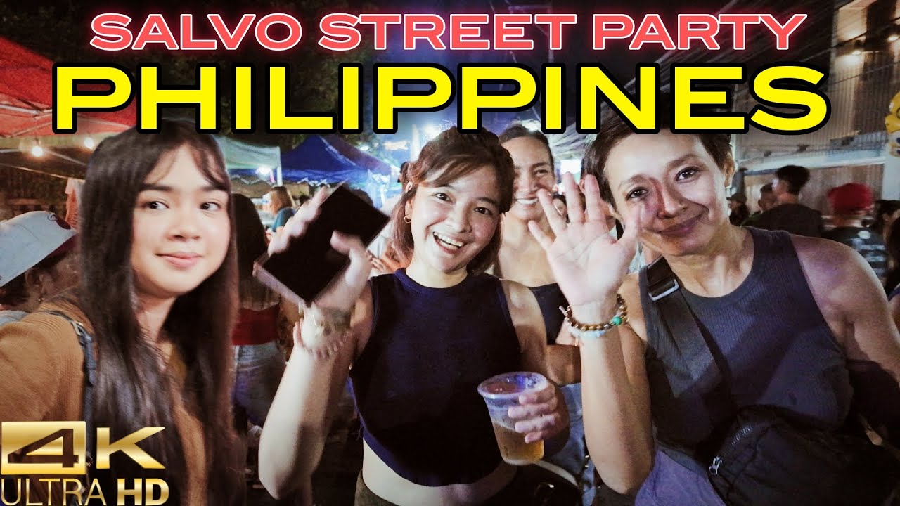 Exciting Salvo Street Party in Cavite City Philippines [4K]