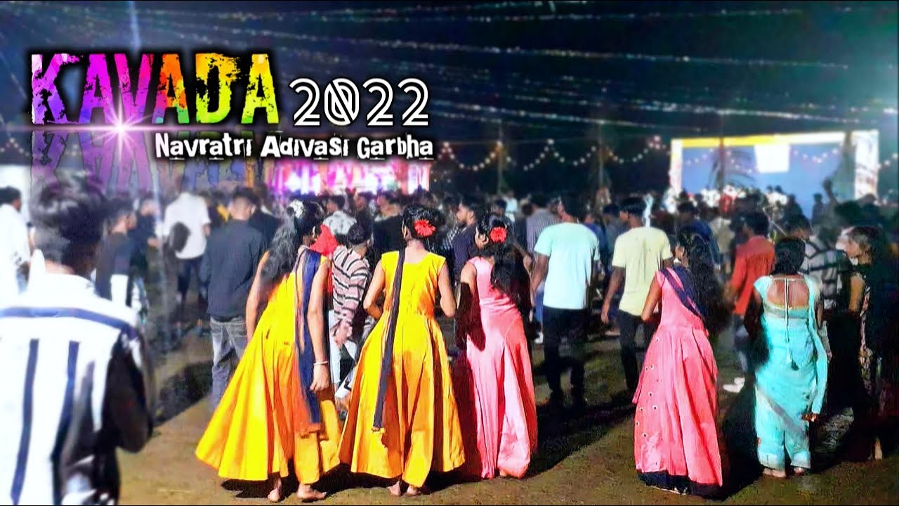 Aadivasi Garba 2022, KAVADA Talasari 3rd day Navratri, Ak Aadivasi Village.