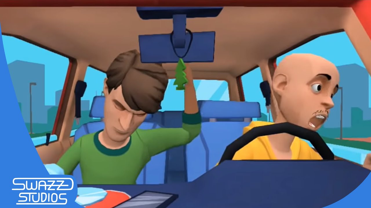 Teenage Caillou Learns to Drive