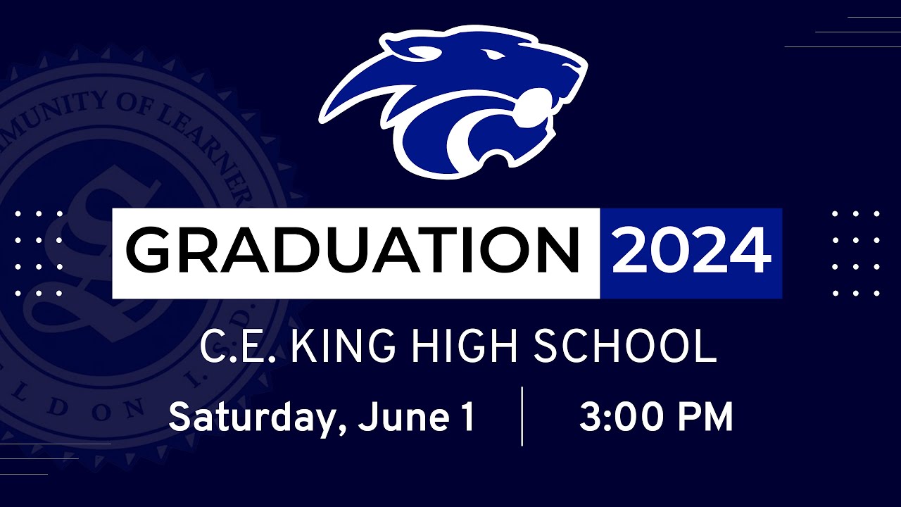 C.E. King High School Graduation Ceremony 2024 | Sheldon ISD