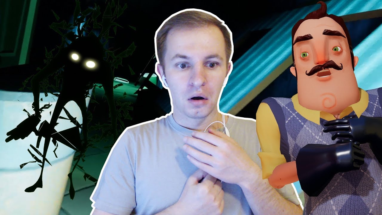 ПРОНИК К СОСЕДУ В ТЕМНЫЙ ПОДВАЛ: Привет Сосед Акт 3 - Hello Neighbor act 3 basement