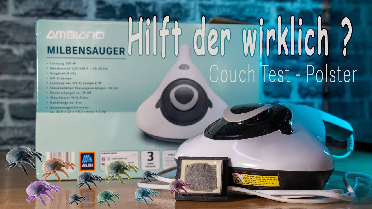 Aldi - Milbensauger im Einsatz - Tschüss.... ihr Untermieter !