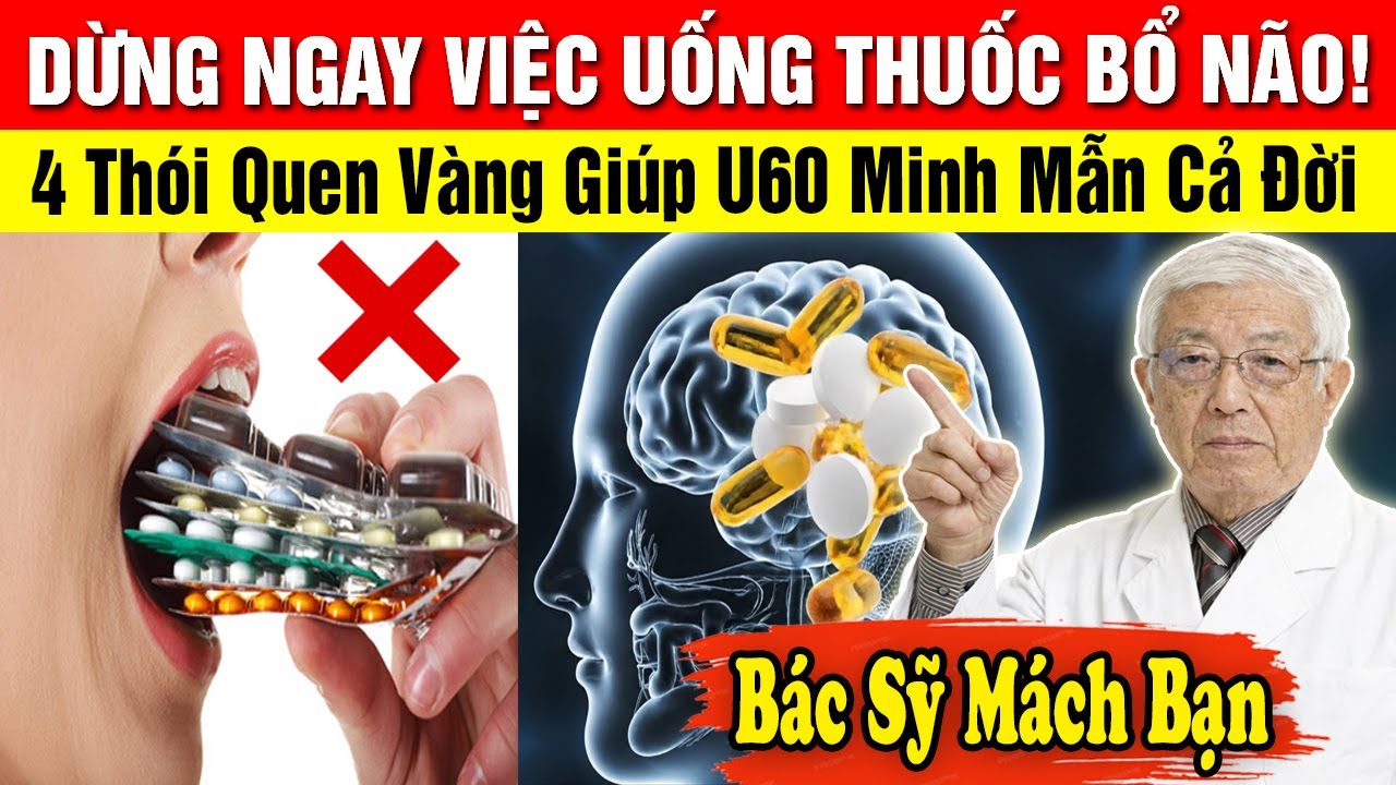 Bác Sĩ Nhật Tiết Lộ 4 Thói Quen Vàng Giúp U60 Minh Mẫn Cả Đời, Chấp Hết Lú Lẫn