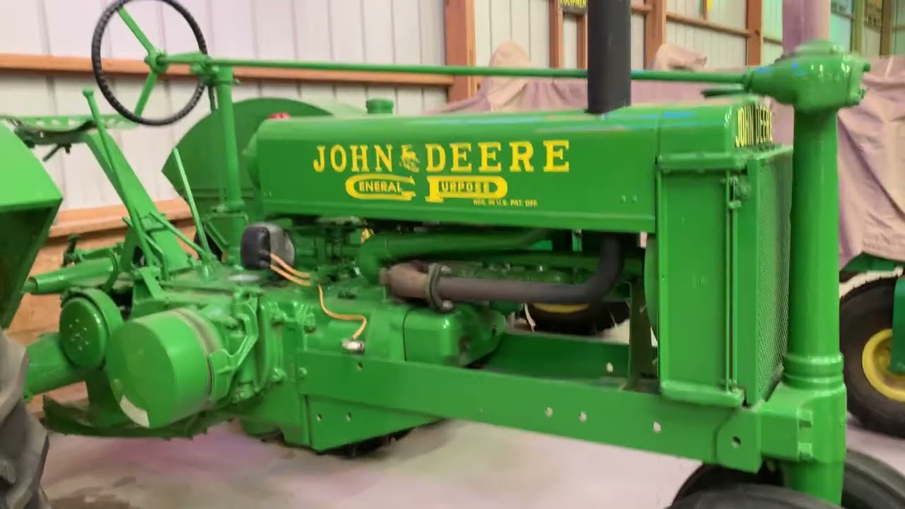 My dads parents tractors 