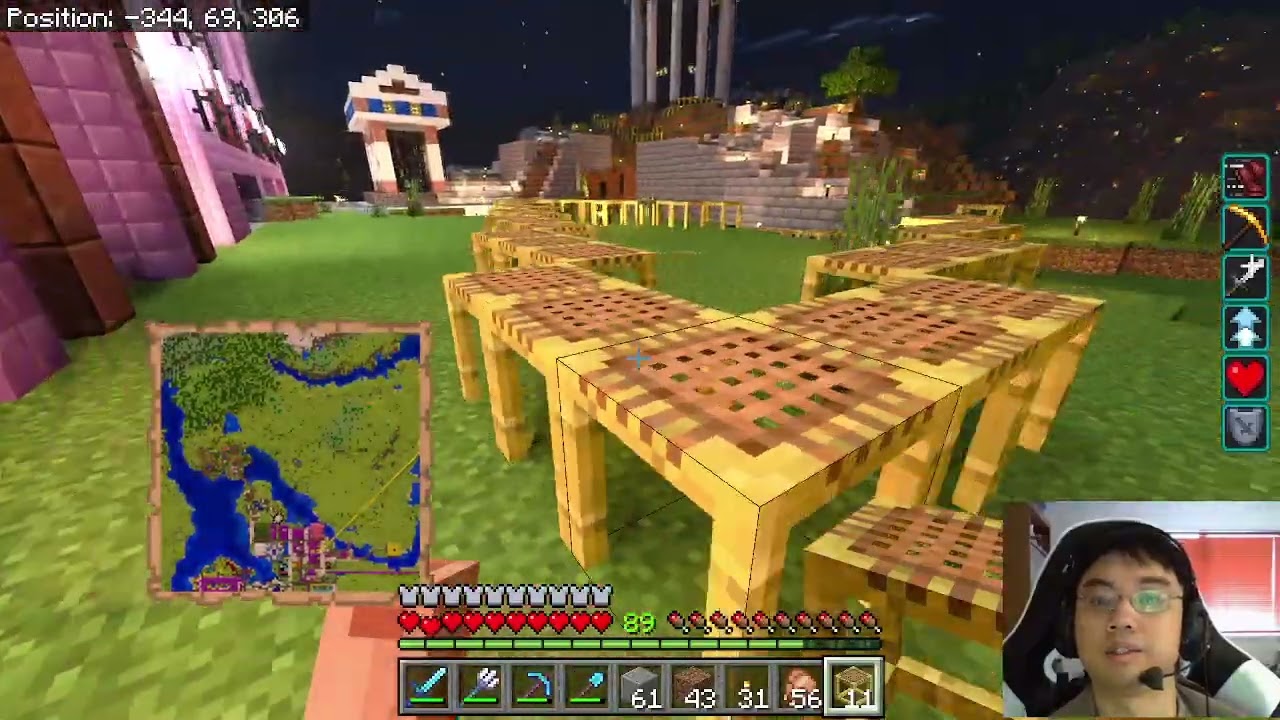 Minecraft RTX survival #1538: Considering Road Connections