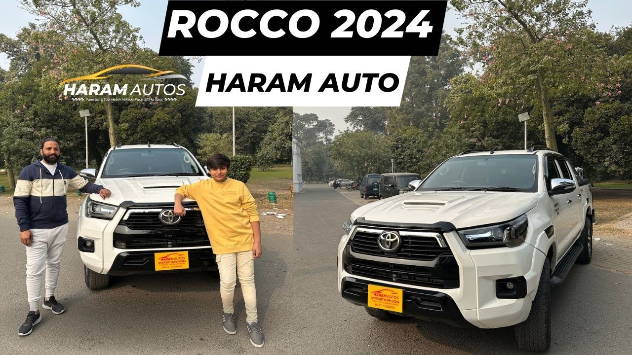 Toyota Vigo too Rocco conversion exterior ￼(Haram Auto)