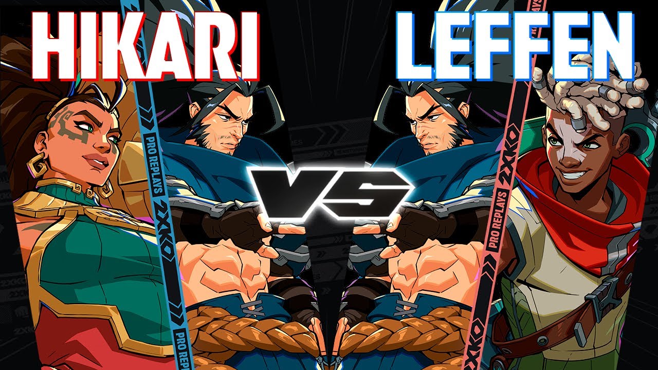 HIKARI (Yasuo-Illaoi) vs LEFFEN (Yasuo-Ekko) ▰ 2XKO Pro level replays