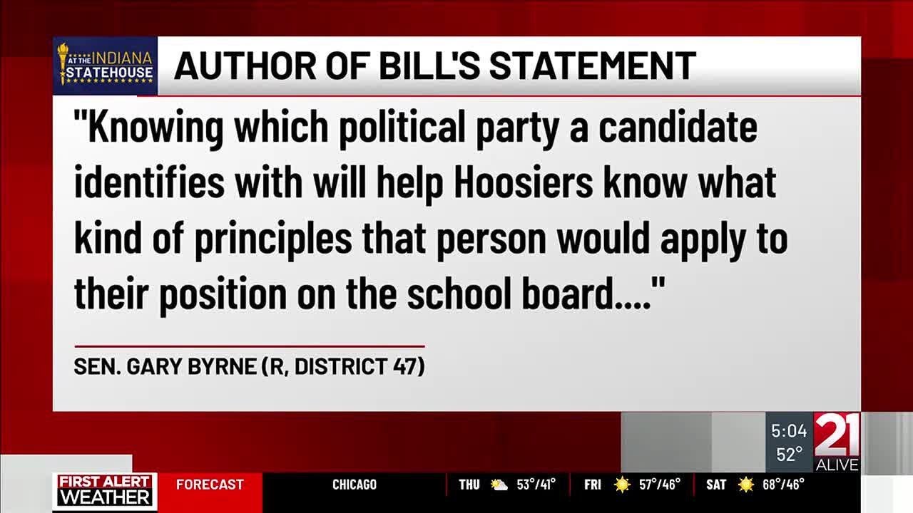 Gov. Braun signs law requiring political affiliations for school board elections in Indiana