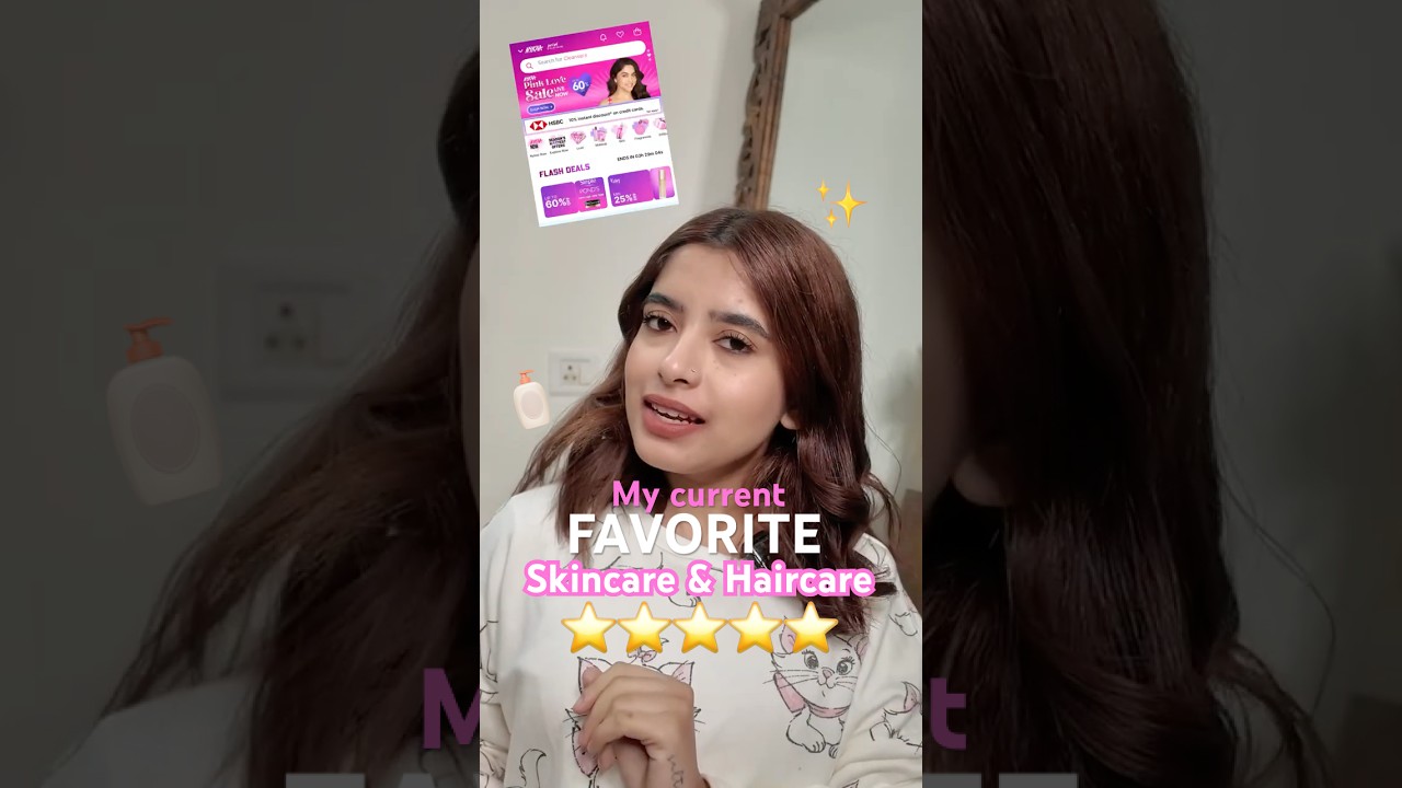 Nykaa pink love sale🩷recommenddations: haircare & skincare