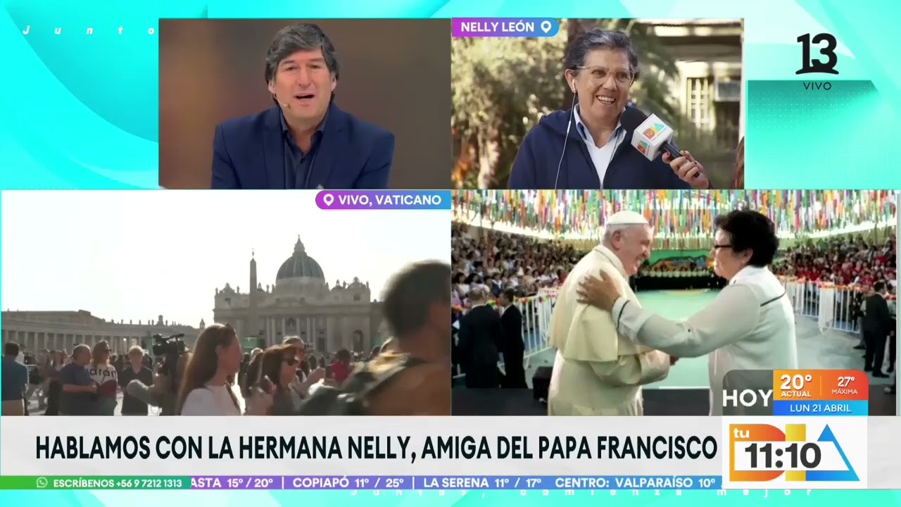 Hermana Nelly, amiga del Papa Francisco: 
