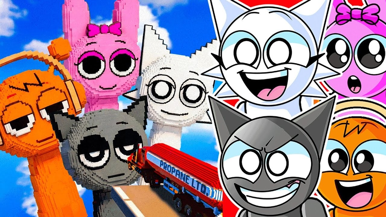 SPRUNKI BUDDIES VS CARS