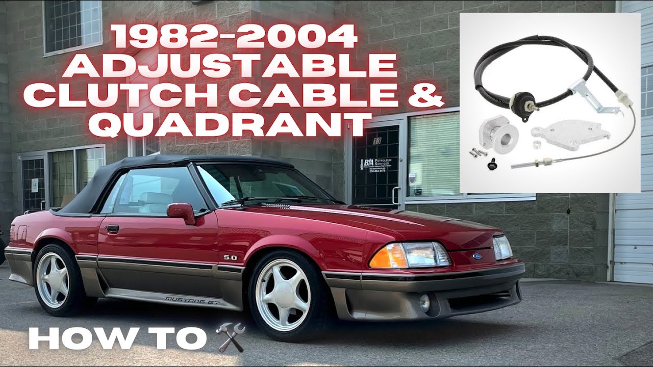 Замена троса сцепления на Mustang 1982–2004 гг. /// Шаг за шагом и как это сделать