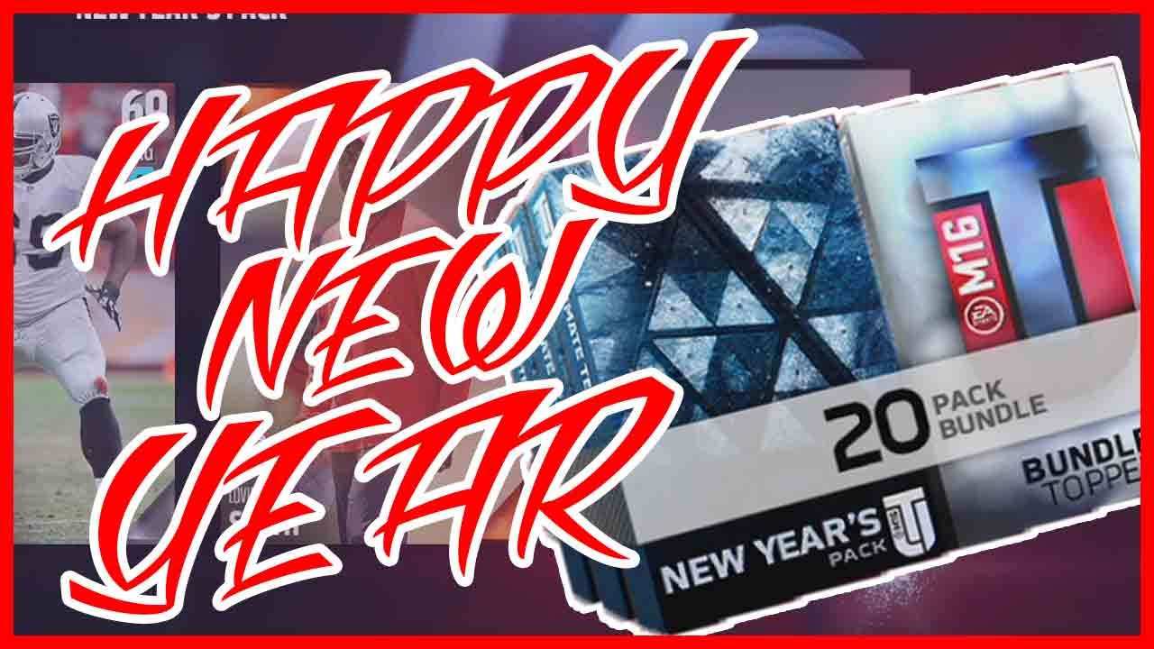 HAPPY MOTHER FLUFFIN NEW YEARS!! - Madden 16 Pack Opening