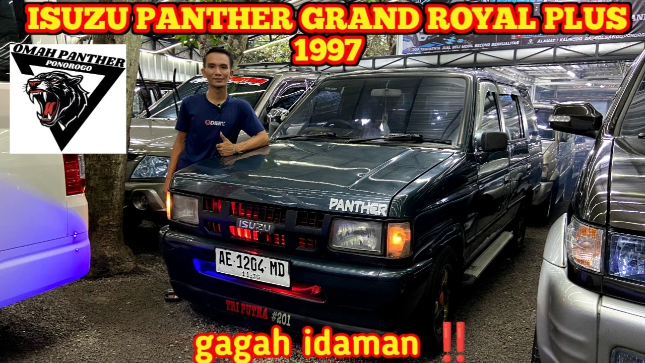 ISUZU PANTHER GRAND ROYAL PLUS (+) TAHUN 1997 GAGAH IRIT IDAMAN YG DI SHOWROOM OMAH PATHER PONOROGO🙏
