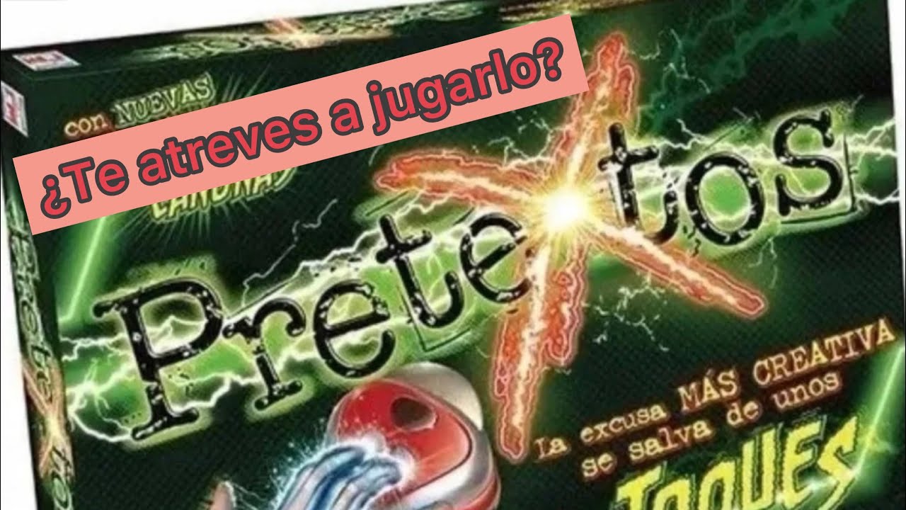 Juego de mesa PRETEXTOS. ¿Que tan extremo eres?