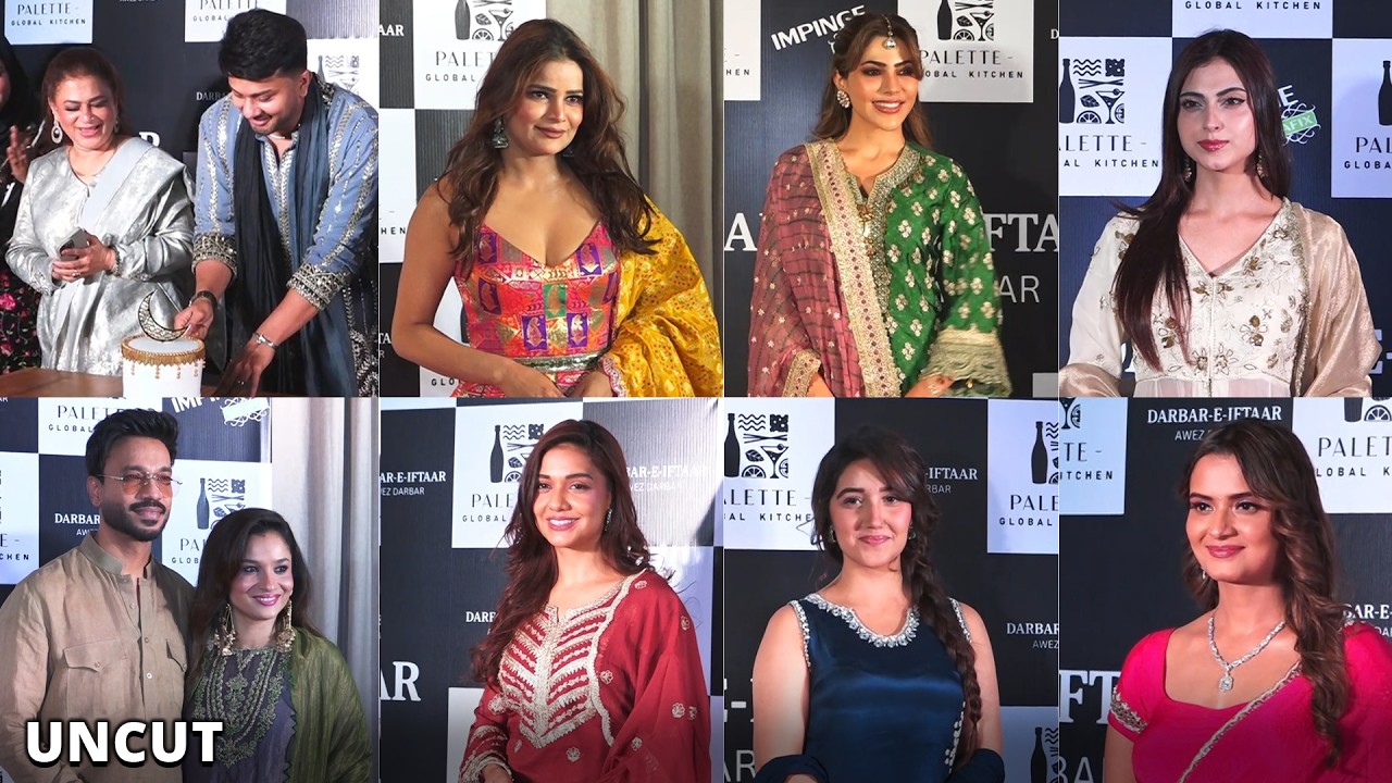 Awez Darbar's Iftaar Party: Farrhana, Ankita Lokhande, Ashnoor, Gauhar, Nikki Tamboli, Malti & More