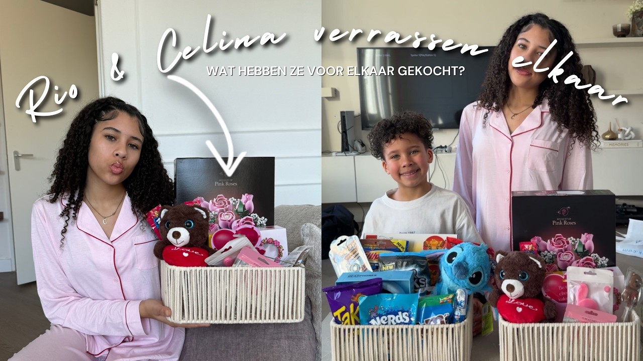 VLOG OMG ik ga de viral 'mummie' behandeling doen & Welke cadeaus geven Celina & Rio aan elkaar??🎁🥹