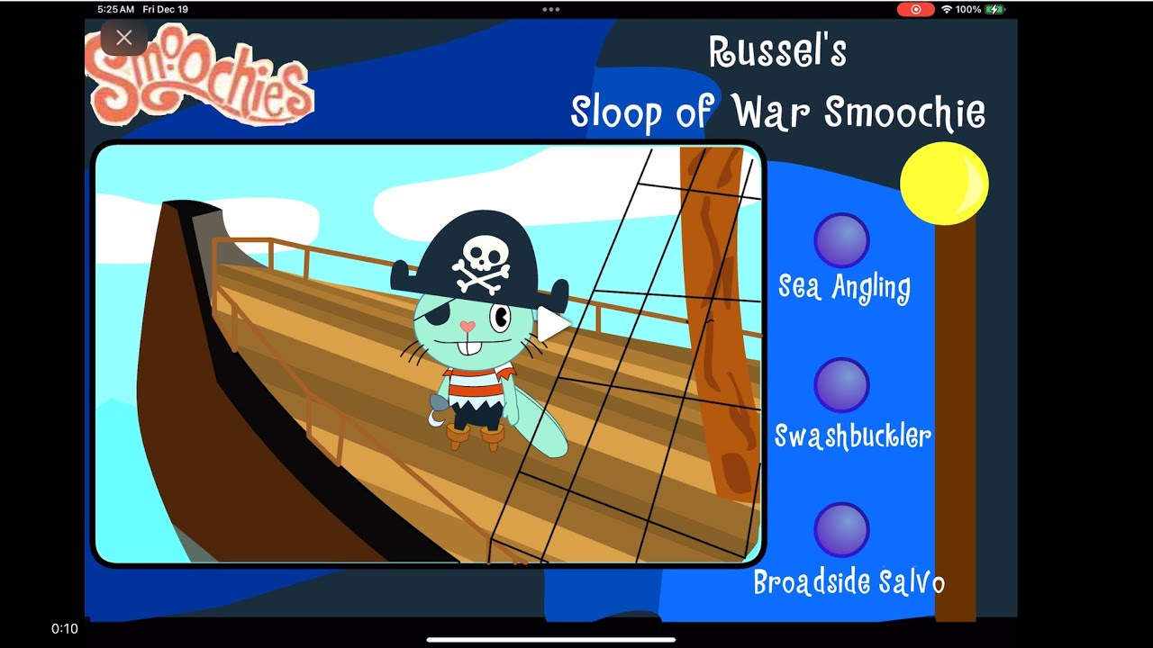 Russel’s sloop of war smoochie