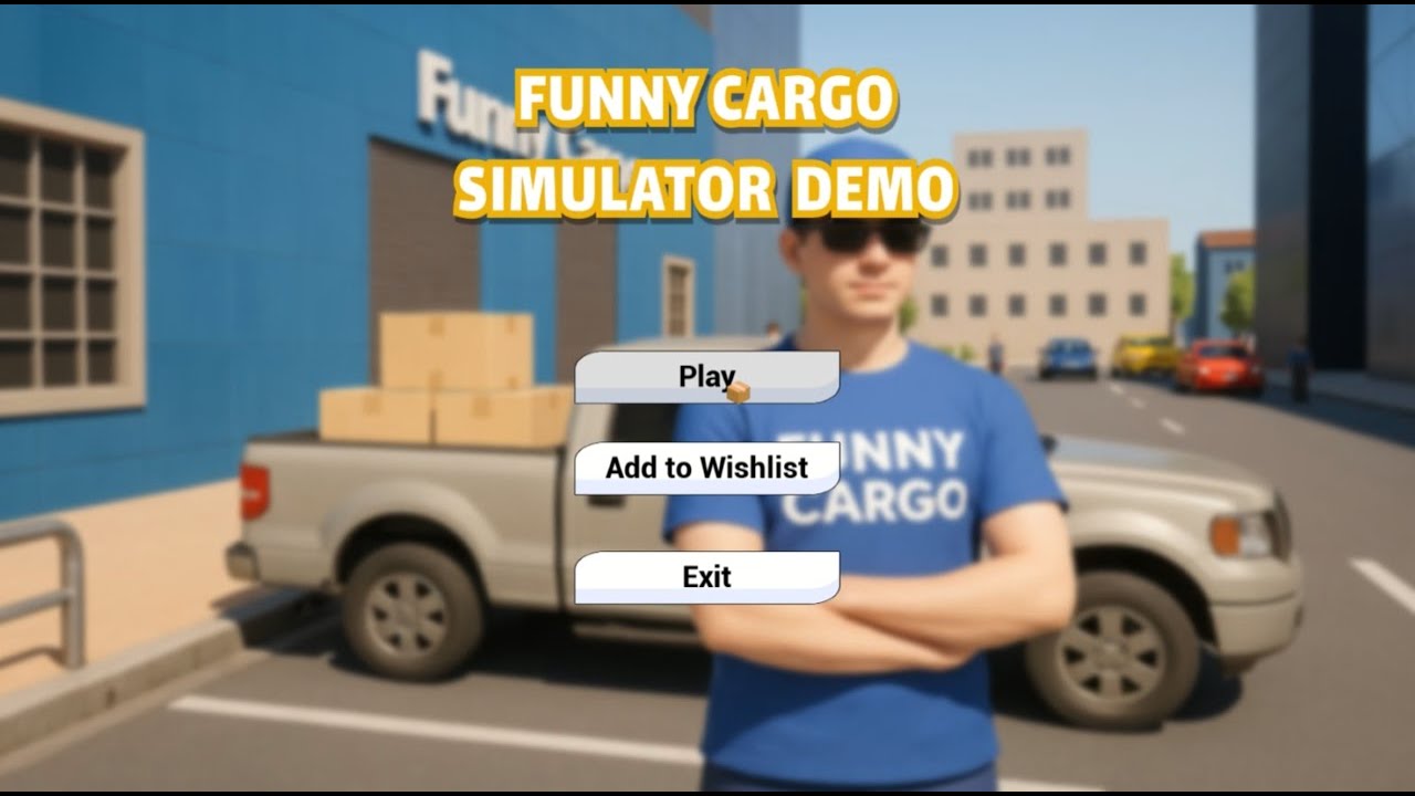 Funny Cargo Simulator Demo 60 Minutes Gameplay