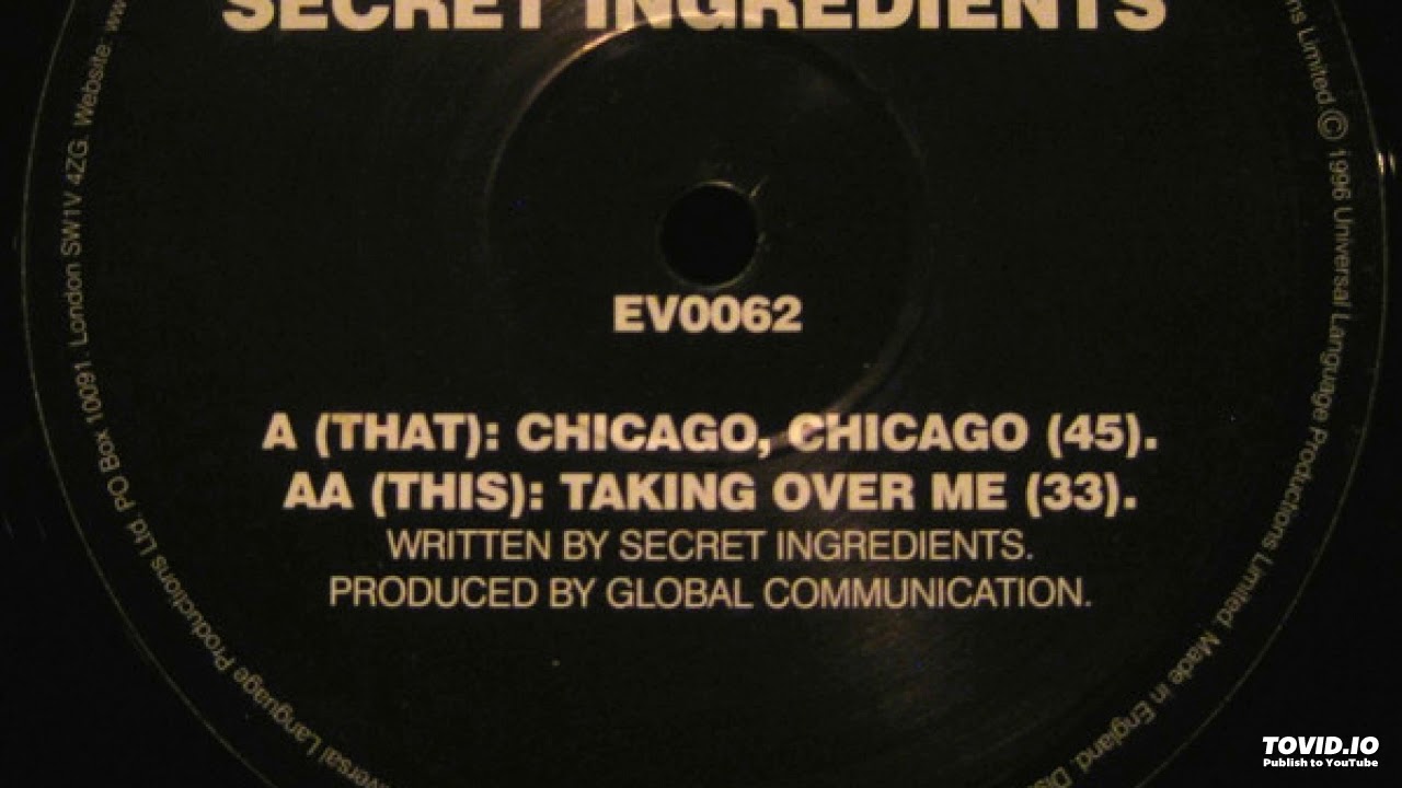 Secret Ingredients - Taking Me Over