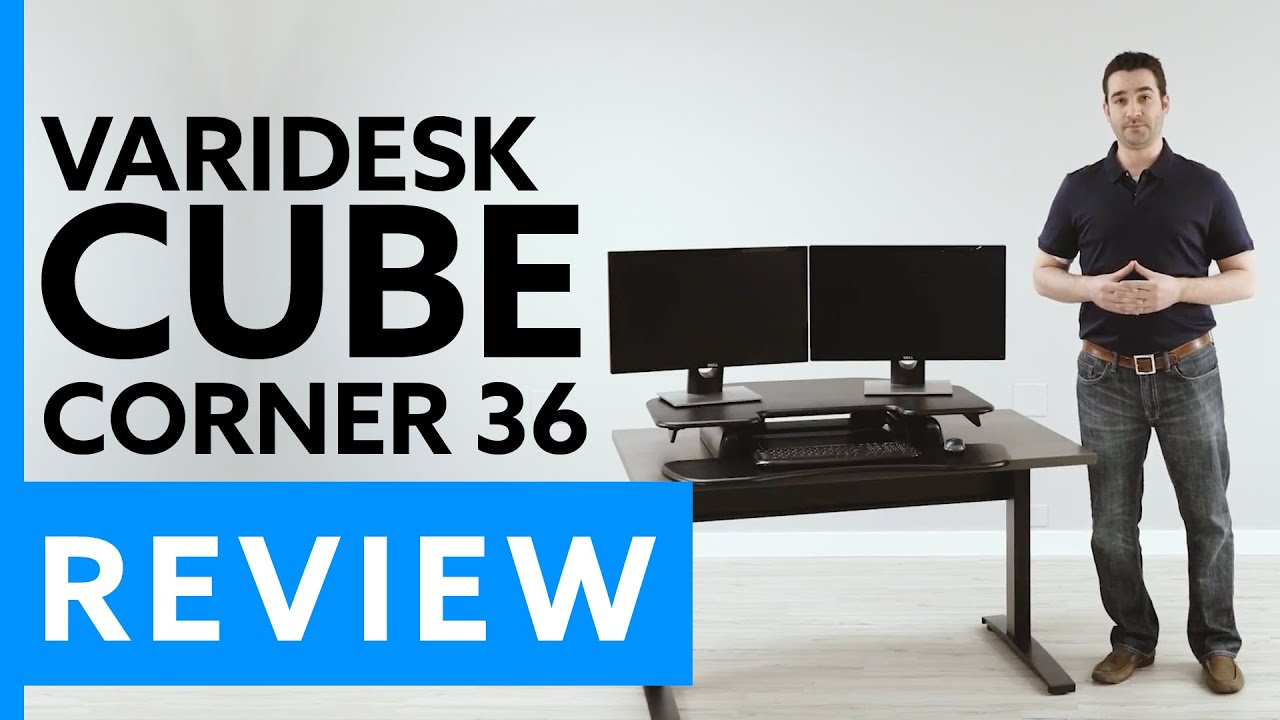 Varidesk Cube Corner&reg; 36 Standing Desk Converter Review