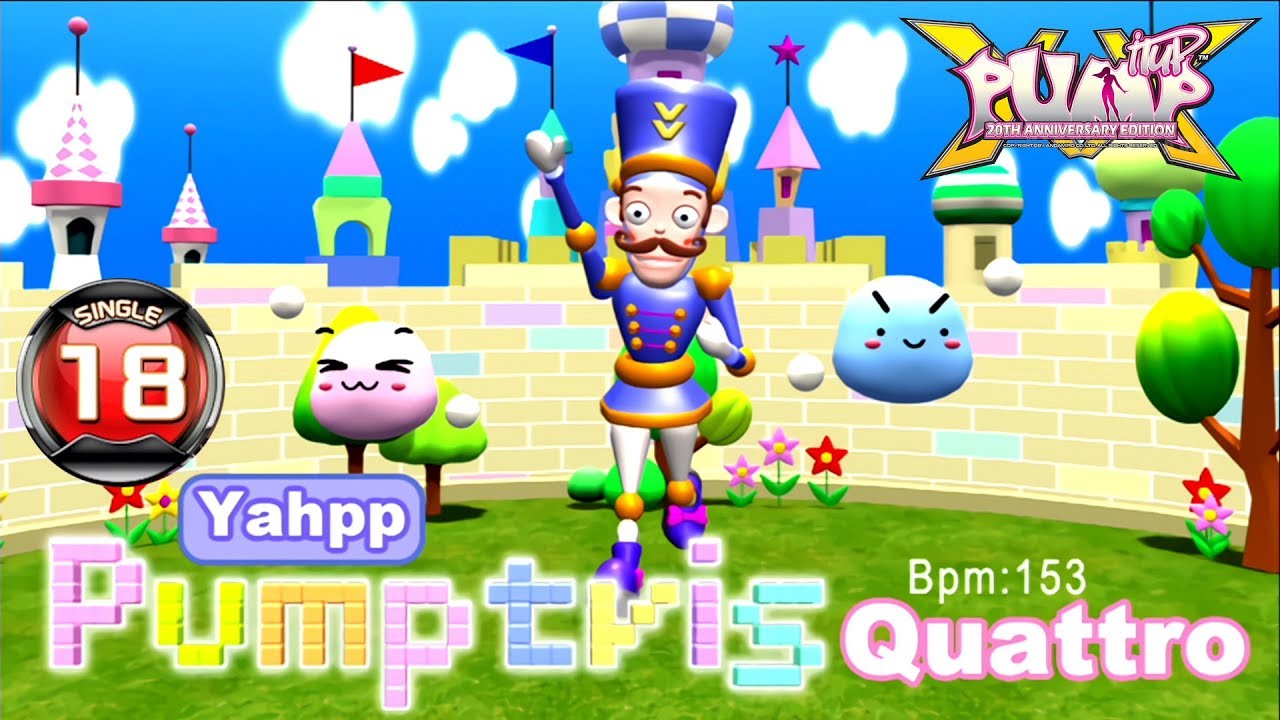 [PUMP IT UP XX] Pumptris Quattro S18 (pre S17 → S18 & Re-Upload & Modified Pattern)
