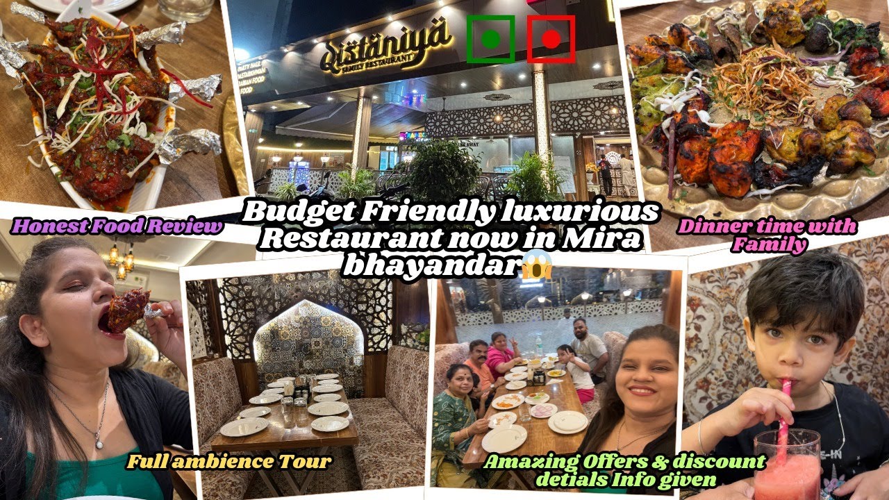 Budget Friendly Luxurious Family Restaurant now in Mira Bhayandar | Honest Food Review | Swapnali k