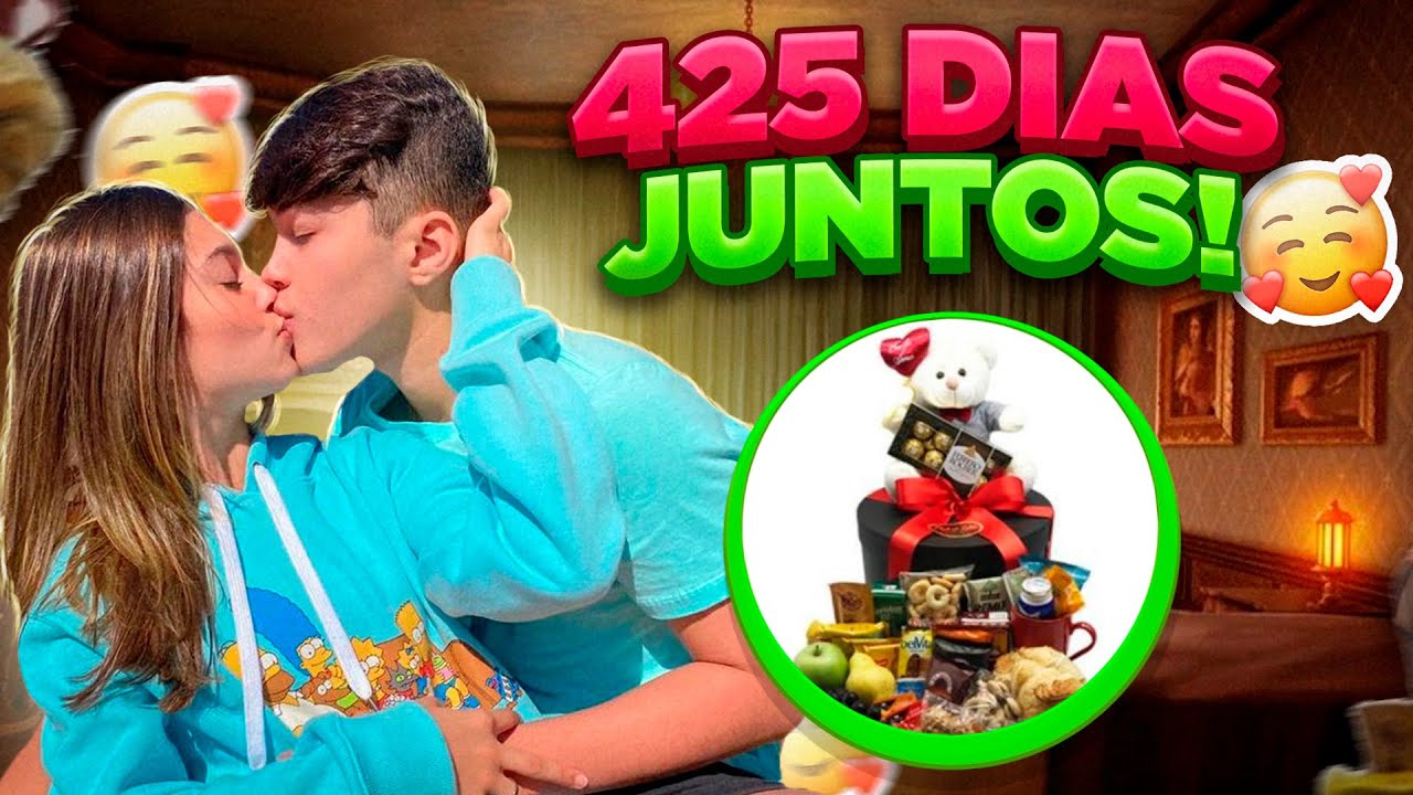 FIZ UMA SURPRESA PRO LUAN - 1 ANO e 2 MESES COM ELE❤️