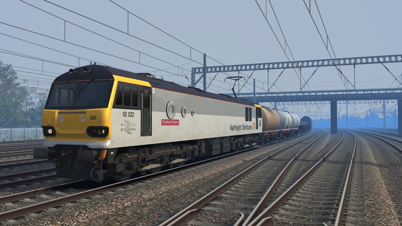 Wembley Yard - Milton Keynes | Class 92 | Train Simulator Classic