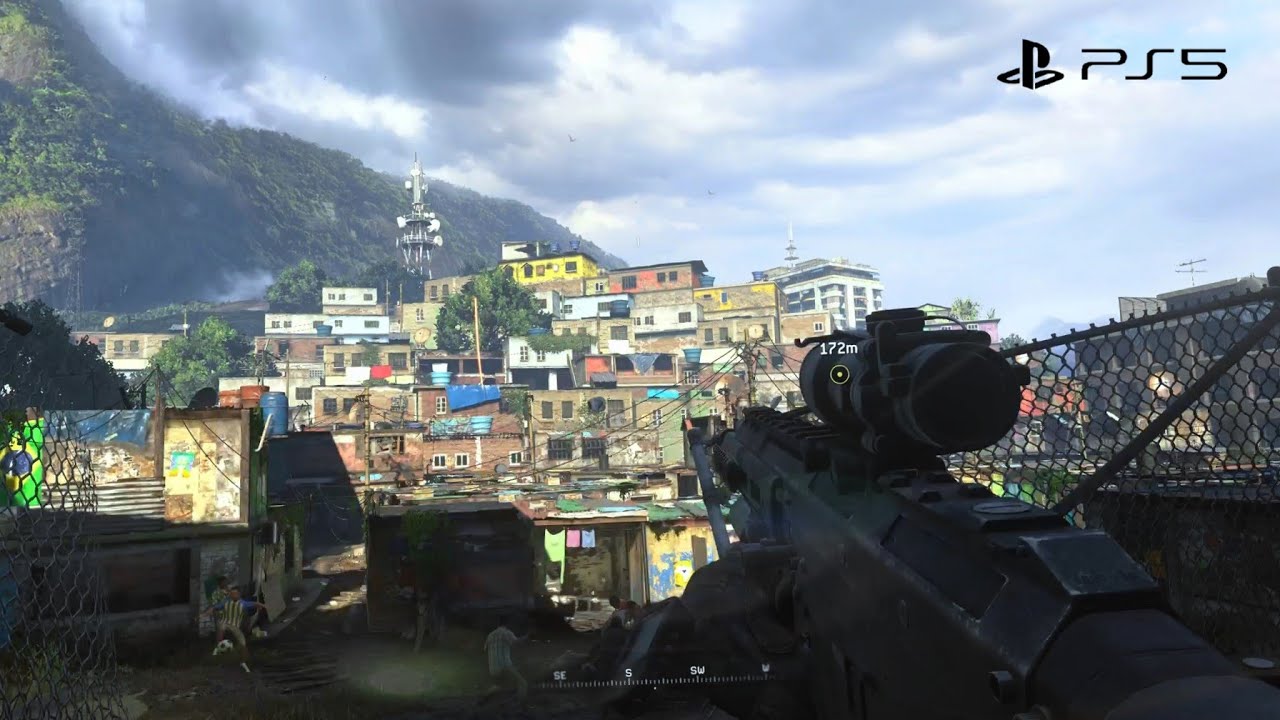 COD MW2 Remastered - FAVELA MISSION - PS5 gameplay (no commentary)