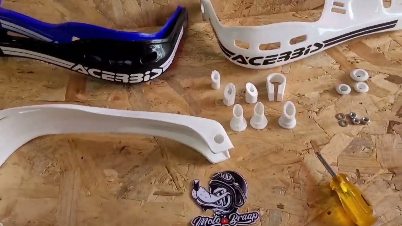 tutorial de instalación cortavientos Acerbis versión A