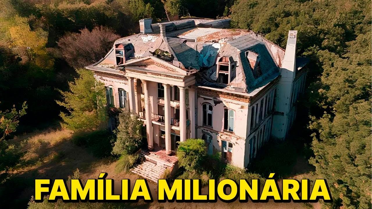 MANSÃO MILIONÁRIA 💲 O TESOURO ESCONDIDO DE UMA FAMÍLIA RICA