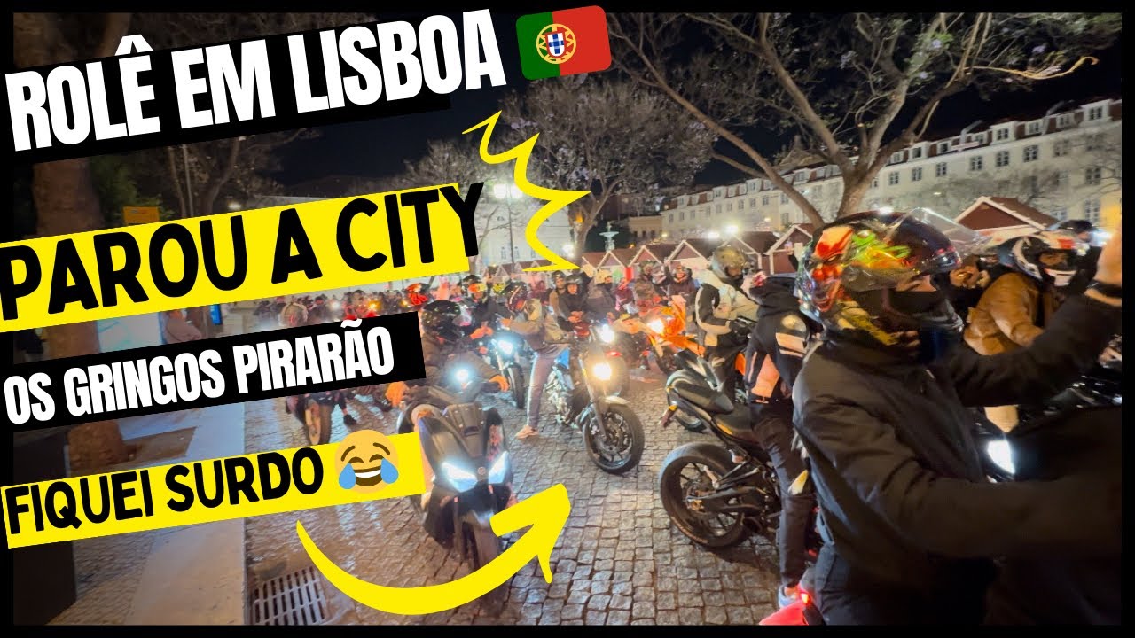 FUI NO MAIOR ROL&Ecirc; NOTURNO DE  🇵🇹 | MOTOVLOG