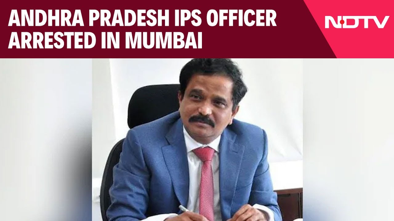 Andhra News | Andhra Pradesh IPS Officer Arrested In Mumbai Actor Harassment Case