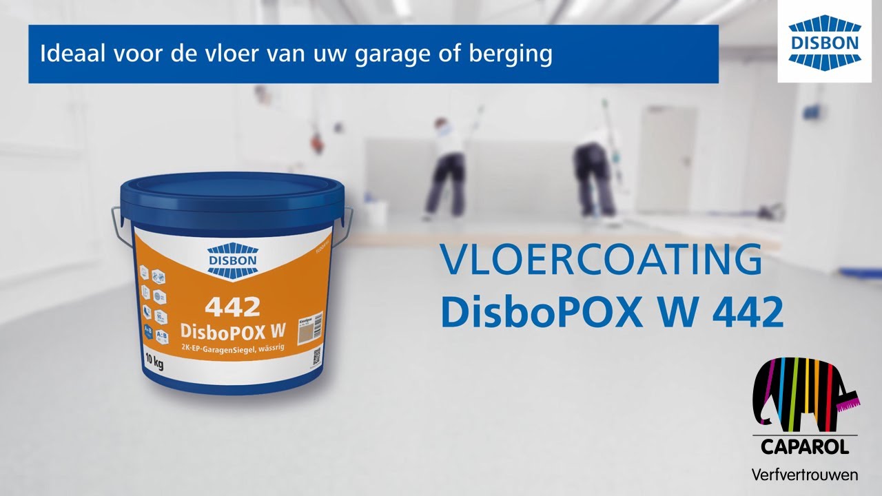 Caparol how-to: instructievideo DisboPOX 442 vloerafwerking