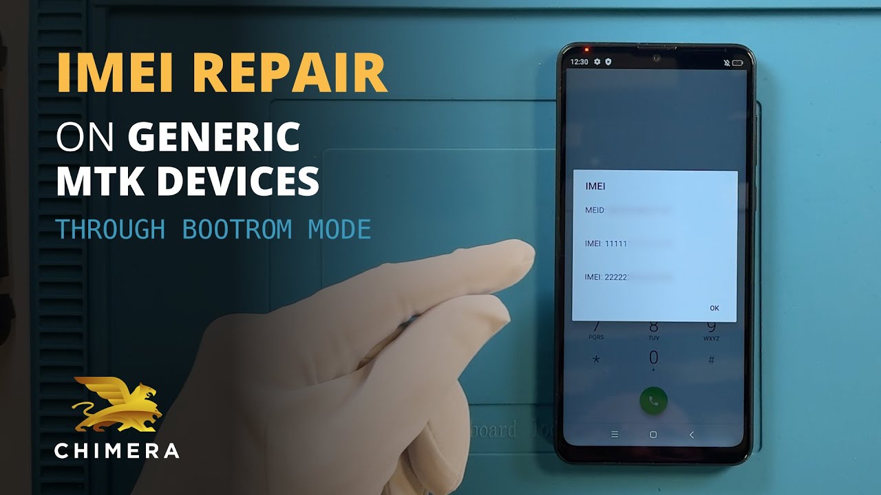 Восстановление IMEI на устройствах MediaTek с помощью ChimeraTool