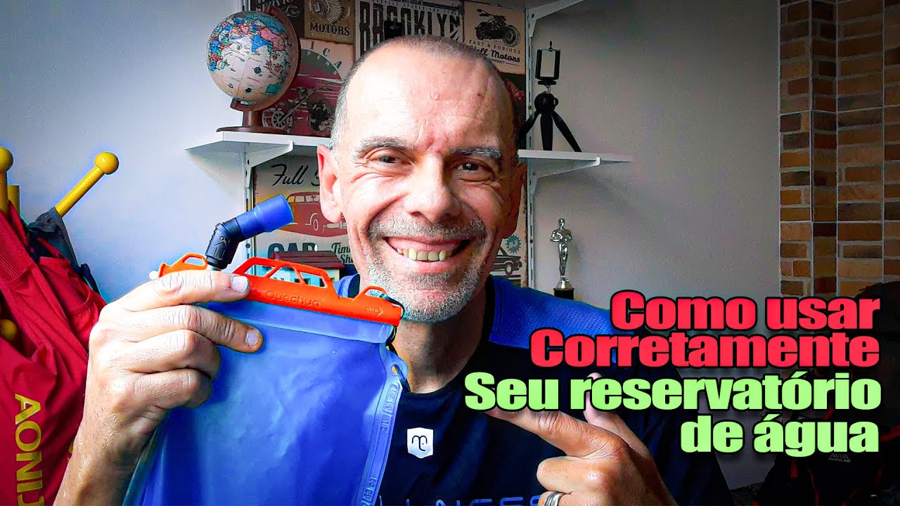 COMO UTILIZAR SEU RESERVATÓRIO DE ÁGUA  DA MOCHILA DE HIDRATAÇÃO | Trilhas e Morros