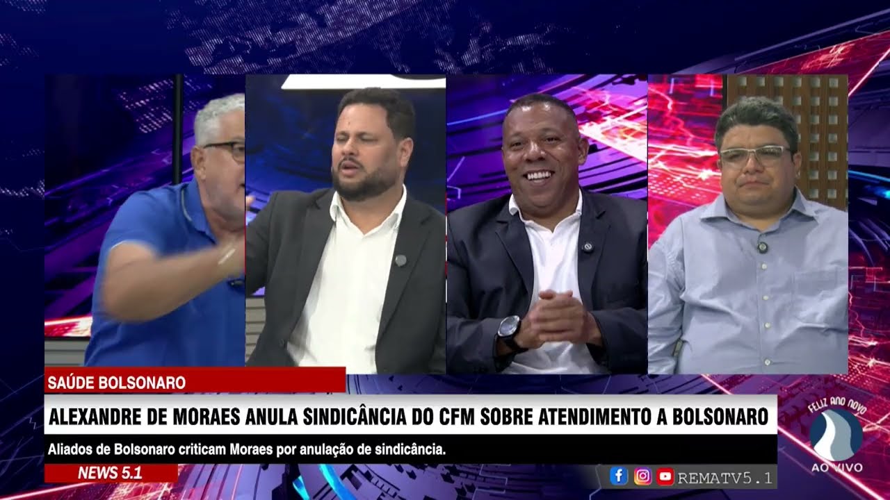 ALEXANDRE DE MORAES ANULA SINDICÂNCIA DO CFM SOBRE ATENDIMENTO A BOLSONARO