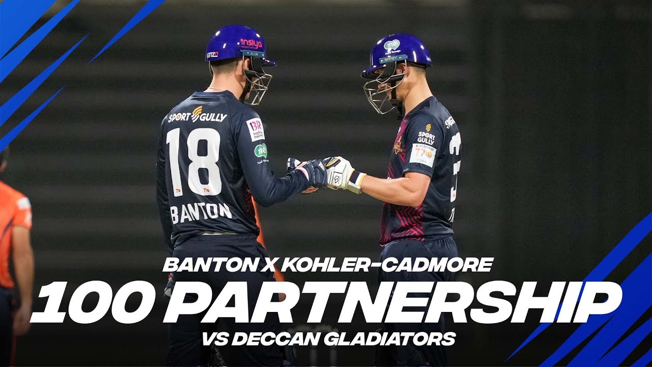 Tom Kohler Cadmore x Tom Banton 100 Run Partnership | Day 4 | Player Highlights