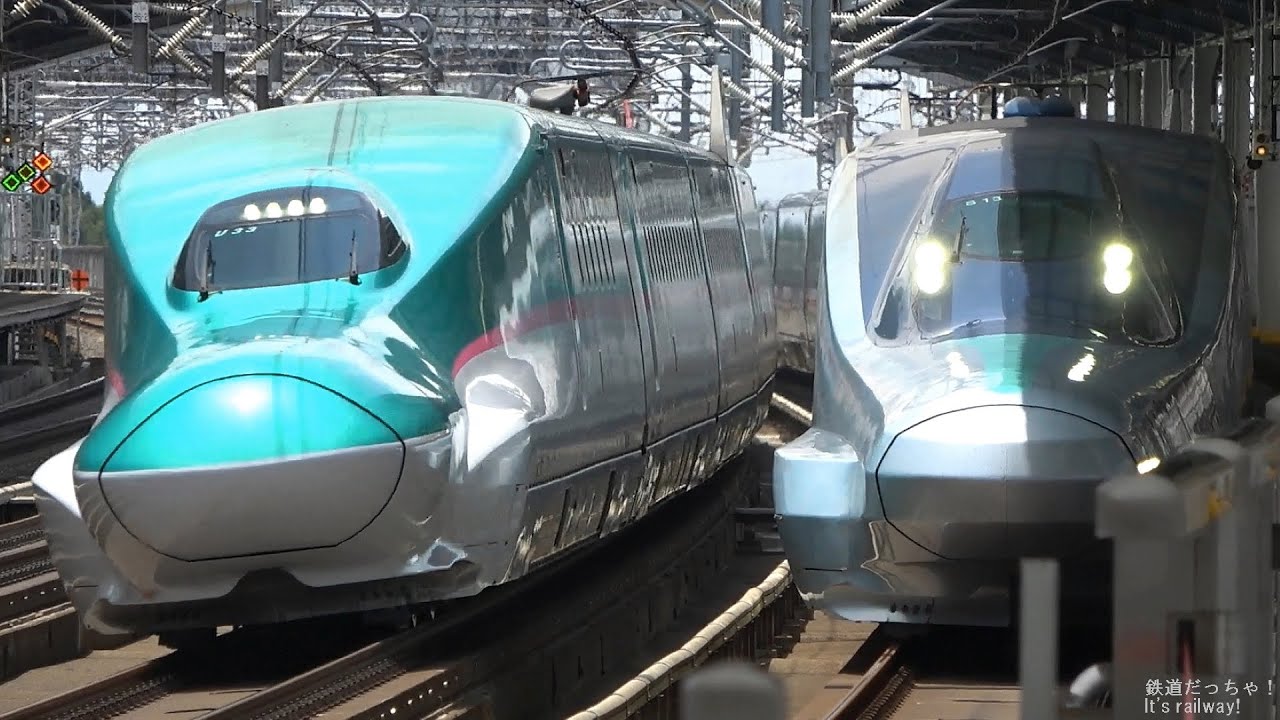 新幹線5年分を一気に見る映像集!  ALFA-X,E8系,ドクターイエローなど Shinkansen Video Collection for 5 years