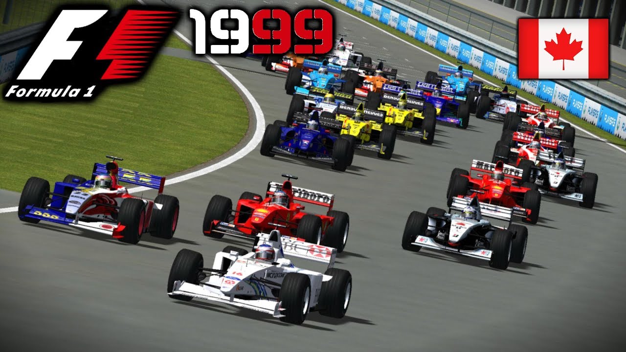 rFactor F1 1999 Canadian Grand Prix | HUD Test