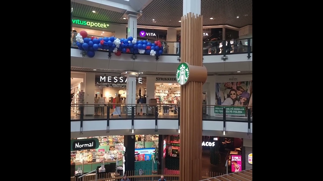 Oslo City Mall - April 13, 2024.